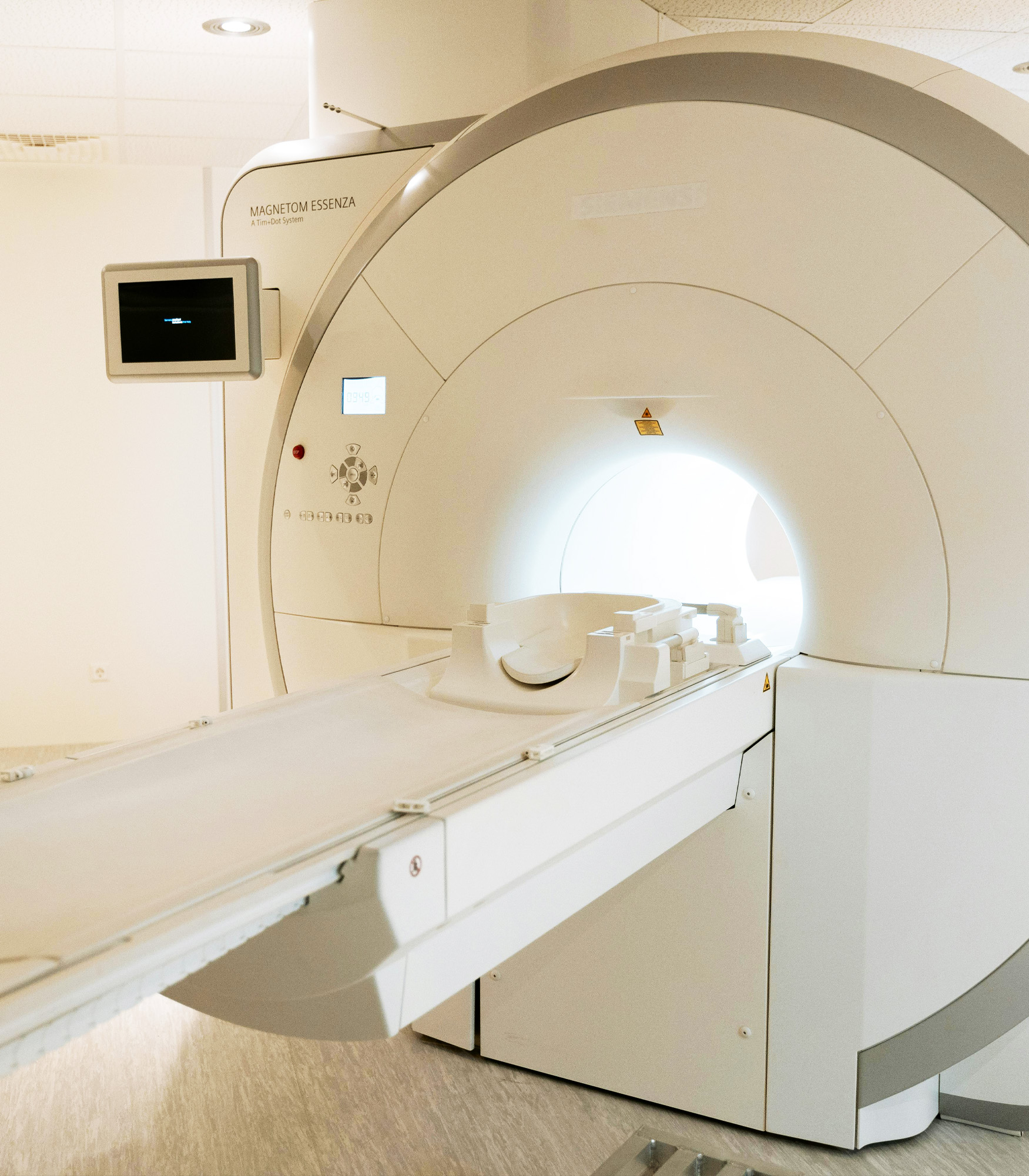 Manufacturing large-scale, complex medical devices for the healthcare industry, such as this MRI (Magnetic Resonance Imaging) scanner.