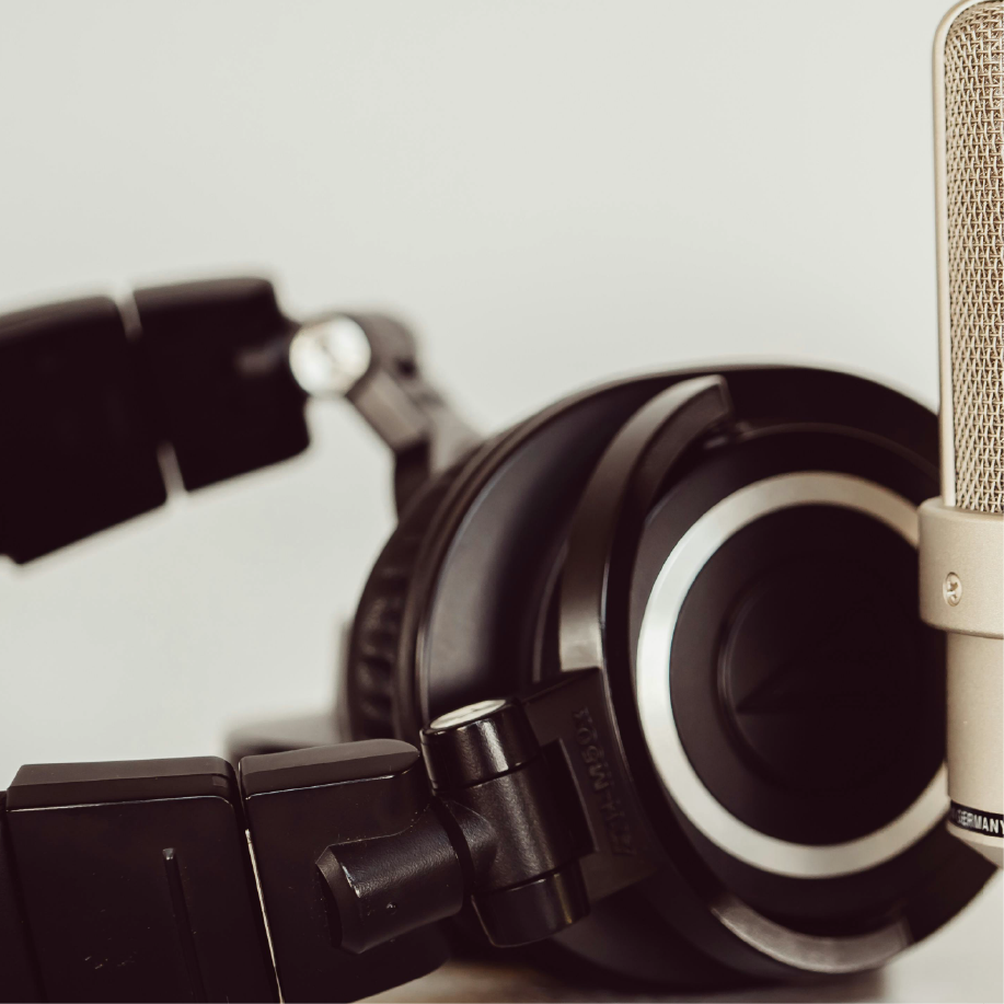 Noise-canceling headsets, a vital piece of aerospace equipment for pilots and crew, ensuring clear communication in the high-noise environment of a cockpit.