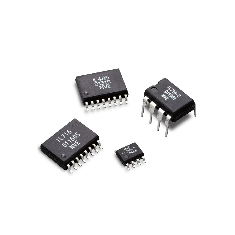 Assortment of semiconductor integrated circuits (ICs) in various package types, including SOIC and DIP, for electronic devices.