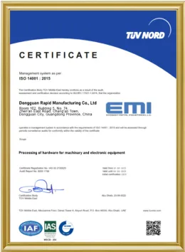 Quality Assurance RAPMAF
