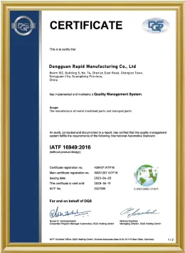 Quality Assurance RAPMAF